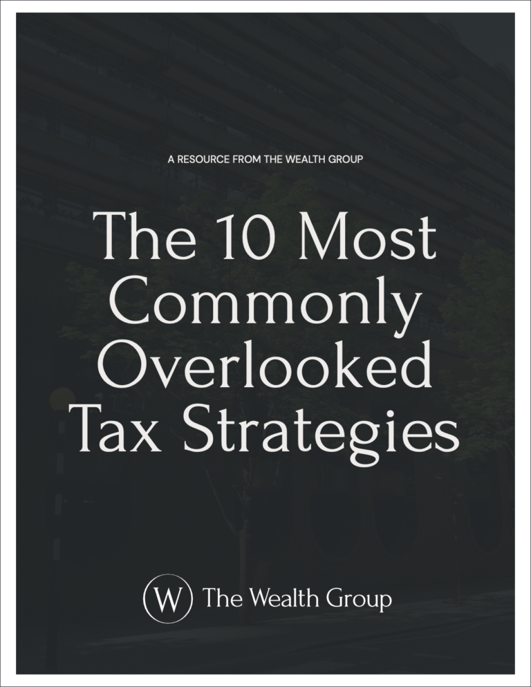 Document Cover Page - 10 Most Commonly Overlooked Tax Strategies